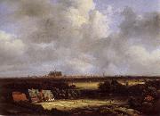 Jacob van Ruisdael View of Haarlem with Bleaching Grounds oil